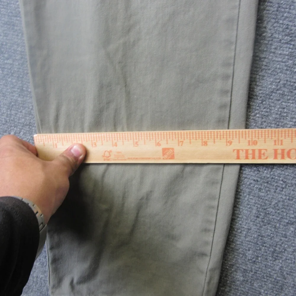 Polo Ralph Lauren Pleated Chino Pants Mens 32x30 Gray Khaki Classic Casual VTG